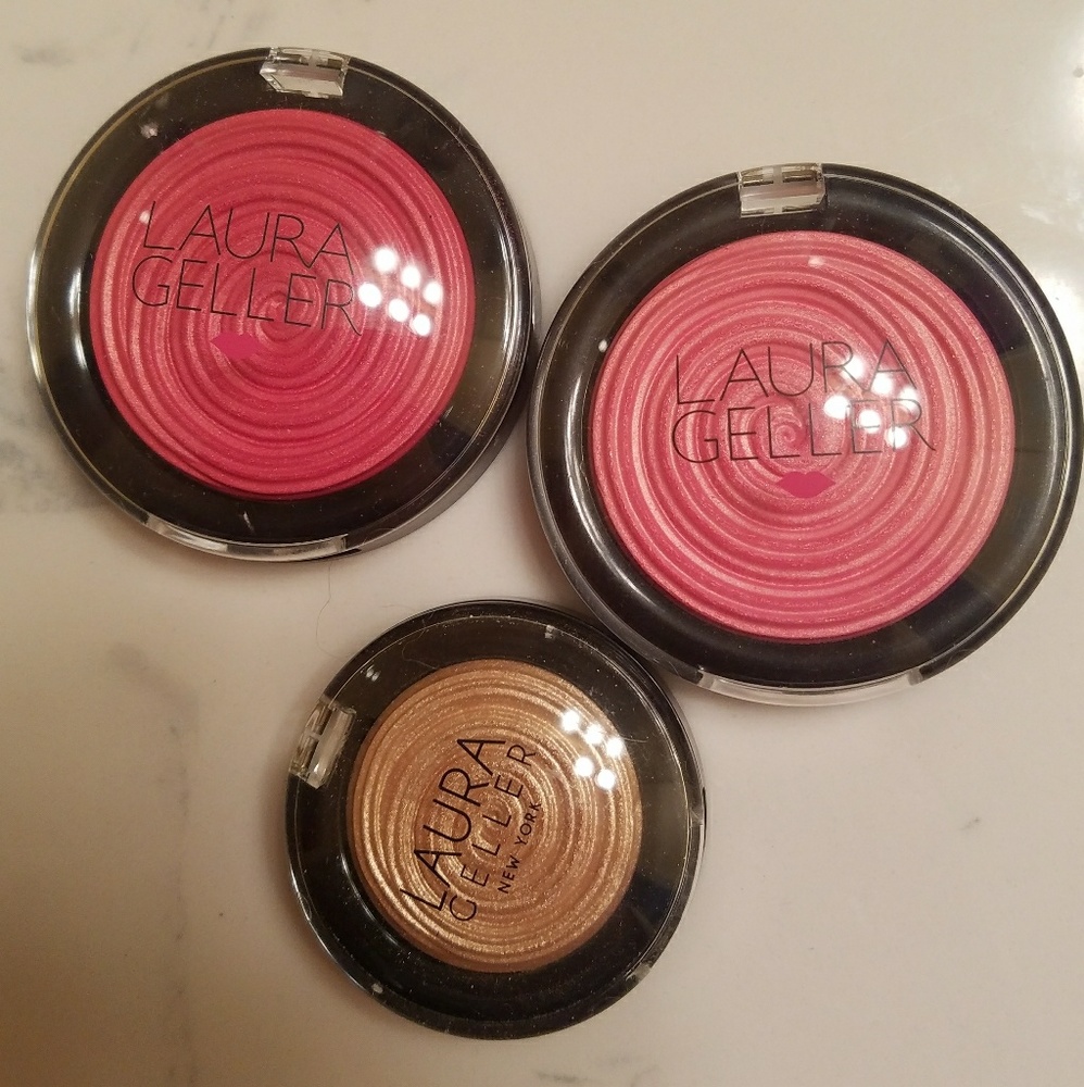 Laura Geller Vivid SwirlBlushes, mini gilded honey